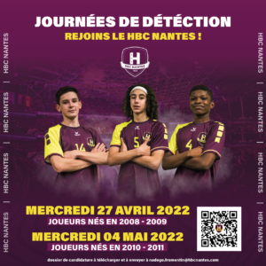 Journées de Détection – Rejoins le HBC Nantes !