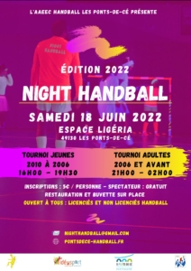 Night-Handball 2022 = Nous sommes de retour !